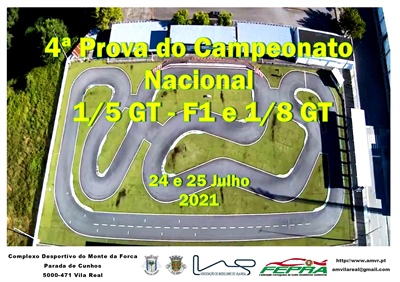 4ª Prova do Campeonato Nacional de 1/5 TC - F1 e 1/8 GT